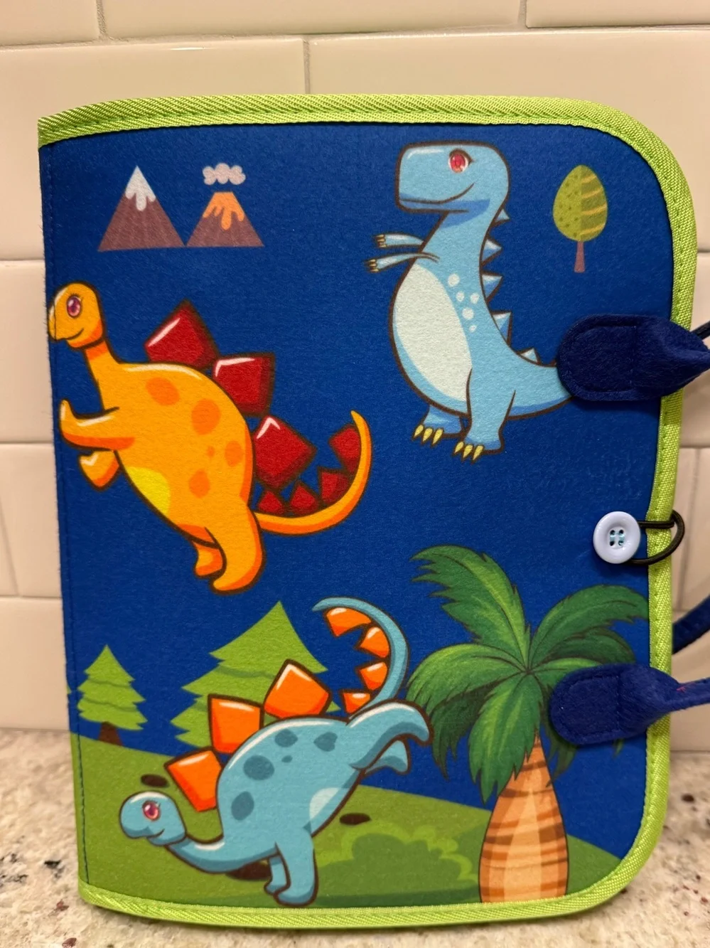 Winblo Toddler Busy Board Montessori Sensory Activity Book/Toy- NWT